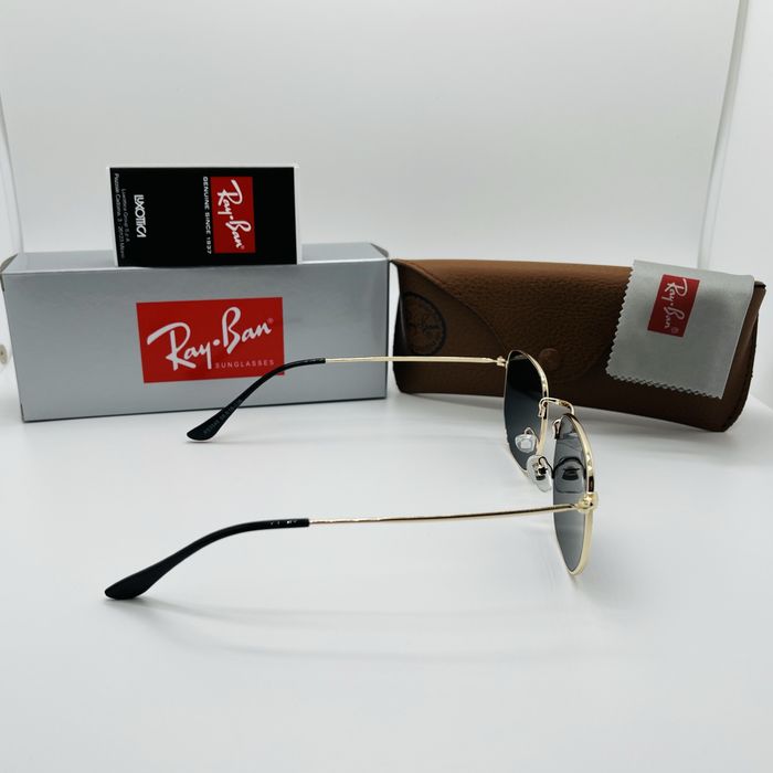 Солнцезащитные очки Ray Ban Hexagonal 3548 Gold|Black