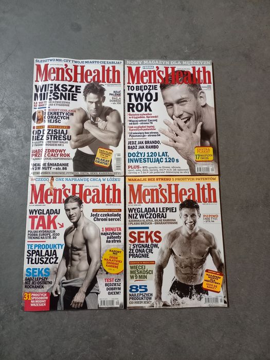 Men's Health czasopismo 6 egzemplarzy