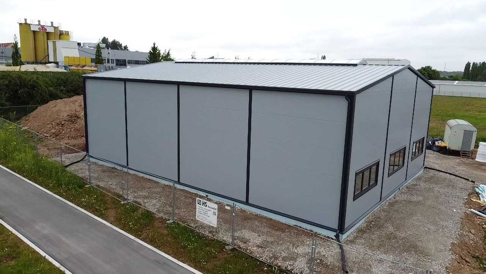 Re-Bud 300m2 hala stalowa, magazyn, warsztat samochodowy, konstrukcja