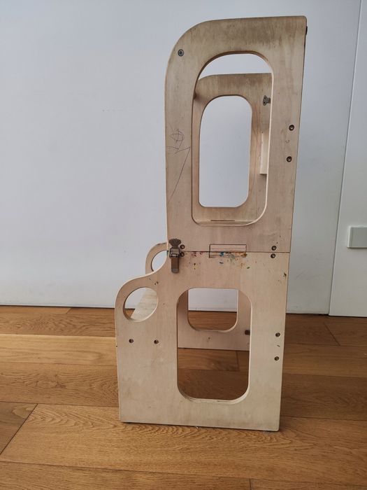 Torre de aprendizagem/desenvolvimento Montessori multifunções