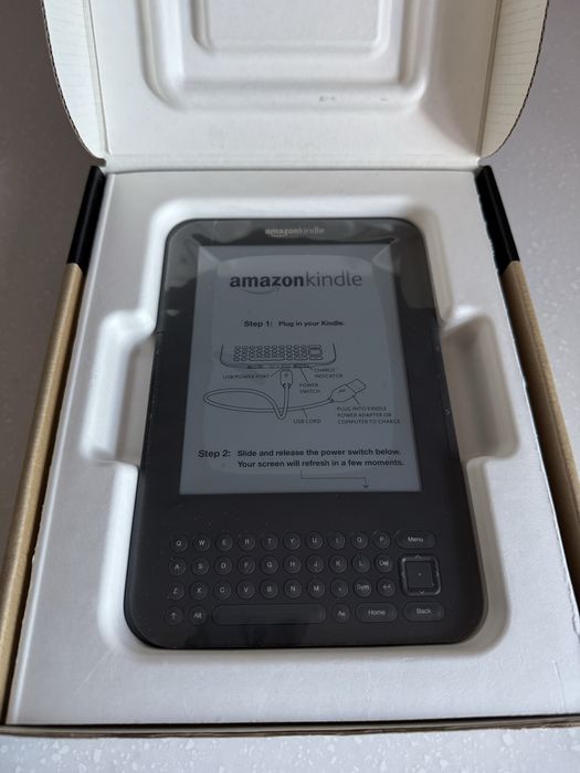 НОВА електронна книга Amazon Kindle 3G Keyboard – openbox у плівці