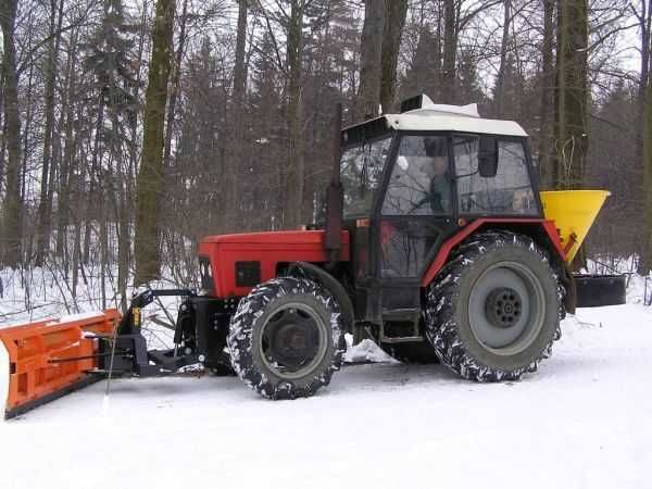 Odśnieżanie zima 25/26 parking drogi magazyn Dębica i okolice