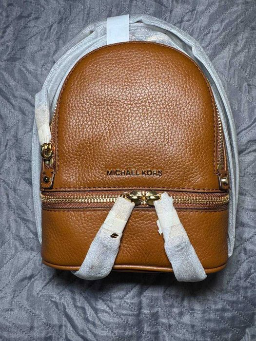 Plecak Michael Kors rhea mini Brązowy