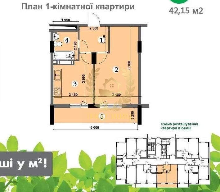 Продам 1к квартиру Шевченківський рн Правий берег