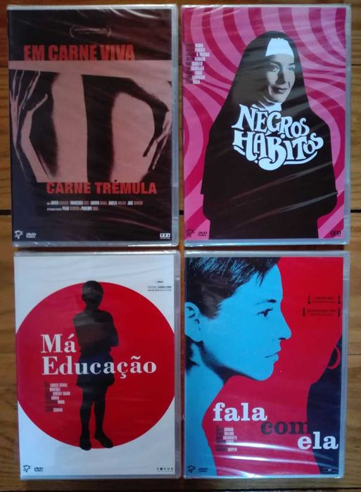 Filmes DVD Pedro Almodóvar NOVOS Selados Legendas PT