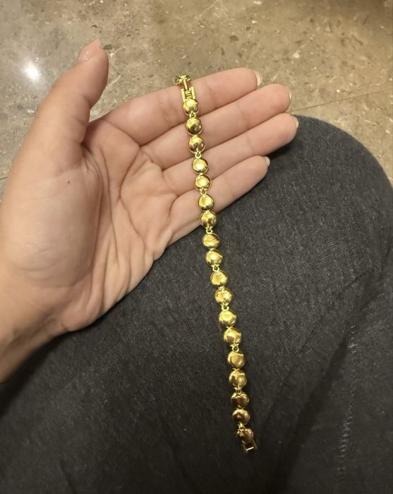 Pulseira Swarovski Una Angelic – Dourada
