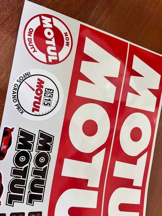 Стікер пак MOTUL вирізані вінілові наклейки