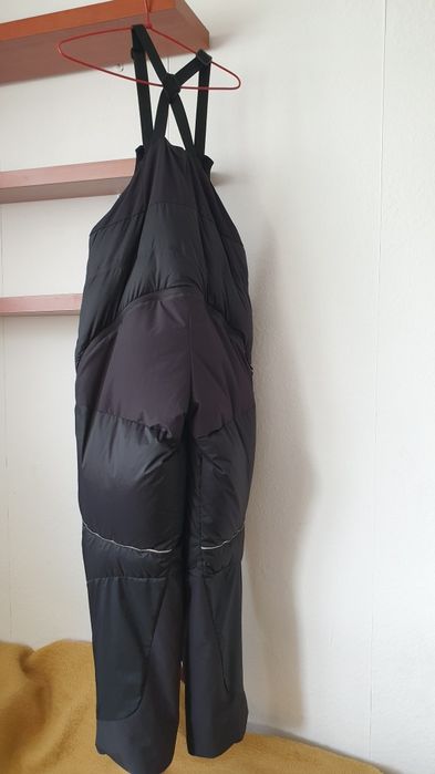 Wyprawowe spodnie puchowe North Face r. S