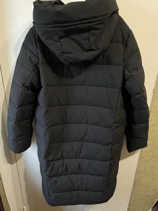 Пальто черного цвета р 48