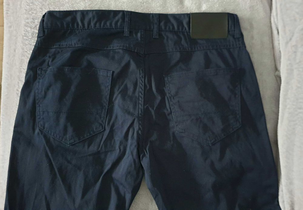 Grantowe spodnie ZARA Skinny Fit rozm. 42