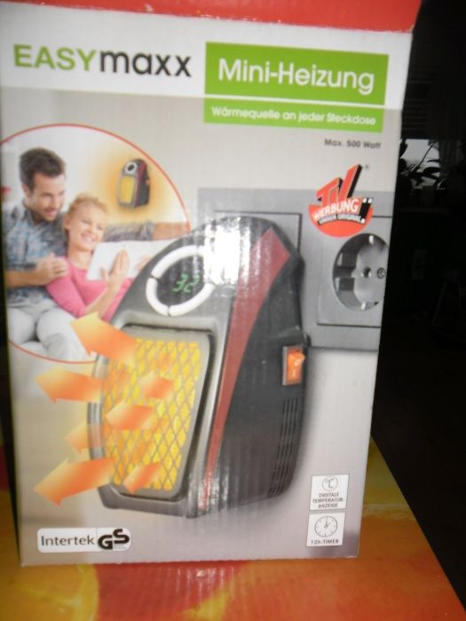 mały grzejnik do kontaktu nowy