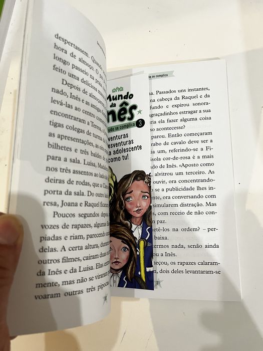 Livros O mundo da Inês - vol 1 e 3