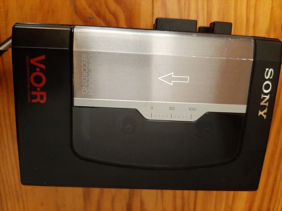 Walkman Sony V.O.R - Cassete-Corder