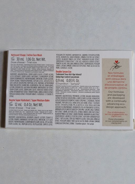 Clarins men набір для обличчя для чоловіків