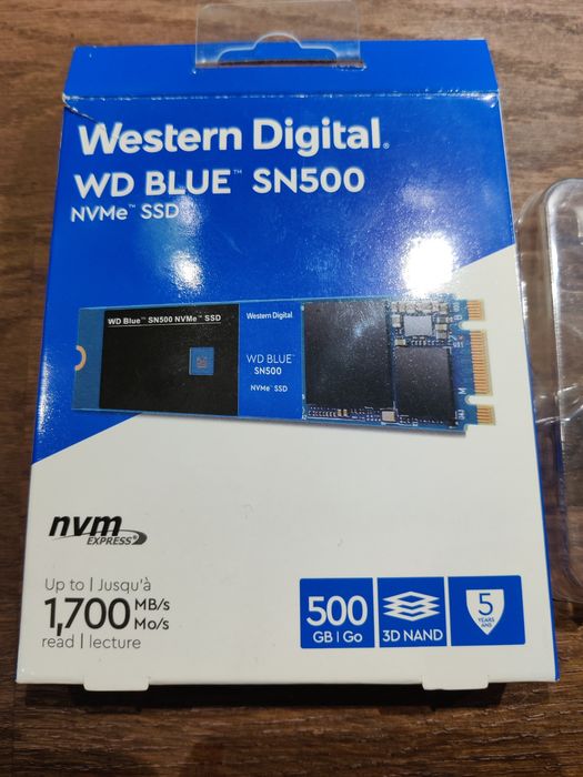 Диск SSD WD Blue SN500 500Gb SSD M2 2280