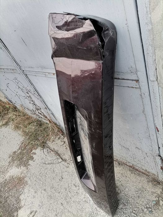 Накладка на ляду дверь багажника Добло Doblo 2010+