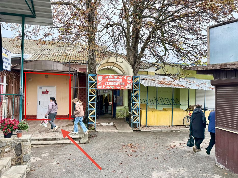 Здам приміщення в оренду Центр ринку Подільськ 57,3 м.кв.