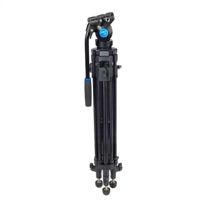 SIRUI SH05-nowy zapakowany profesjonalny japoński statyw fotograficzny/głowica hydrauliczna fluidowa video/płytka systemu Manfrotto/komplet producenta