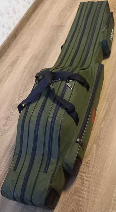 Чехол для удилищ 135/150 см 3 отд. карповый рыболовный фидерный чохол