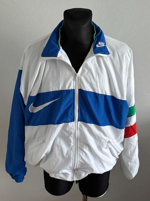Bluza kurtka reprezentacji Włoch 1996 Nike Premier rozmiar L Vintage