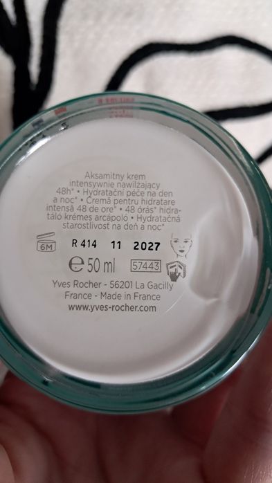 Yves Rocher krem Hydra Végétal nawilżający NOWY