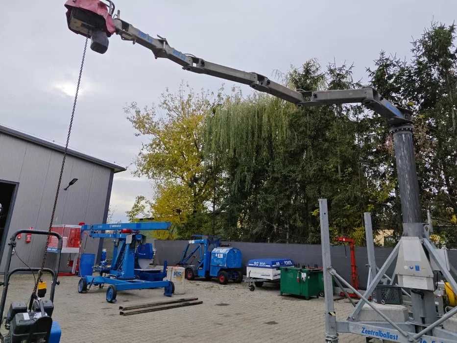 Mini Kran dźwig żuraw BAUMANN GOLIAT IV wciągarka STEIN REX