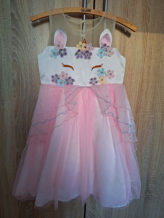 Святкова сукня на 122- 130 см + обруч