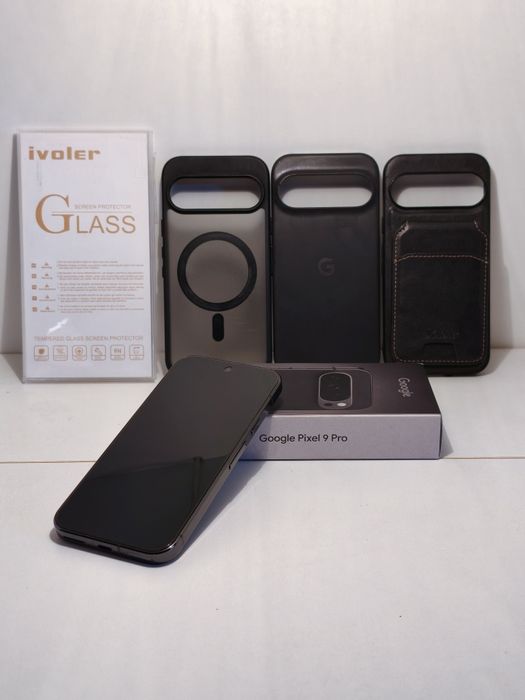 Google Pixel 9 Pro 512GB com acessórios
