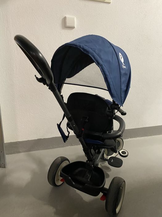 Triciclo bebe crianca azul qpark