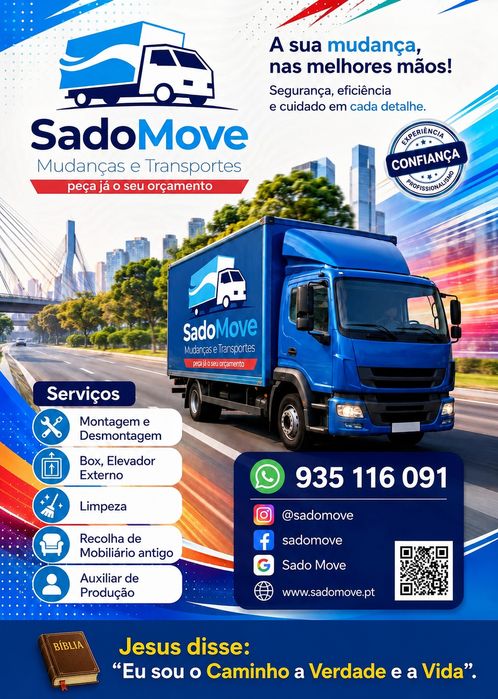 Mudanças e transportes