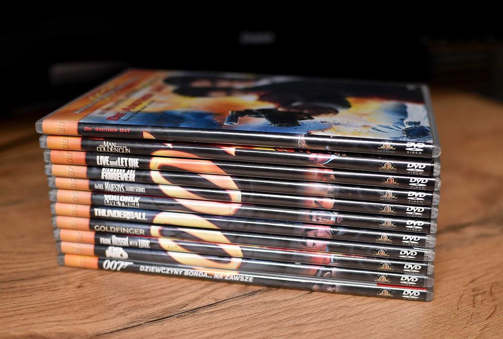 DVD # Zestaw James Bond - 11 DVD