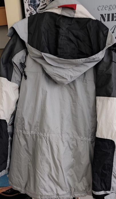 Kurtka sportowa męska ocieplana,z kapturem-XXXL