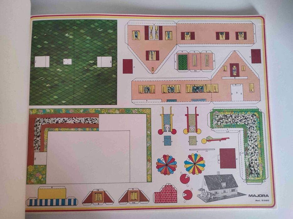 Bloco de folhas recorte da Majora