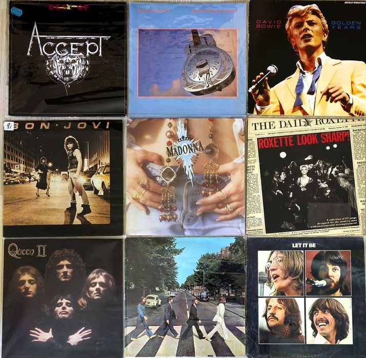 Вінілові пластинки Rock/Jazz/Pop/Disco Vinyl LP