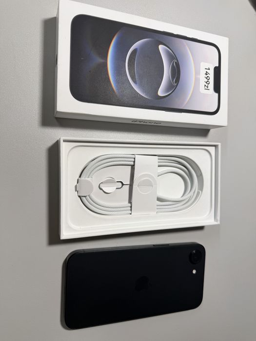 iPhone 16e 128GB/ Black/ Bateria 100%/ Wrocław sklep