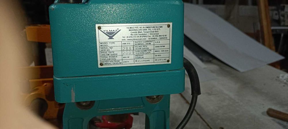 Станок Для Обробки Торців Імпоста КМ212   Yilmaz,  ТОРГ