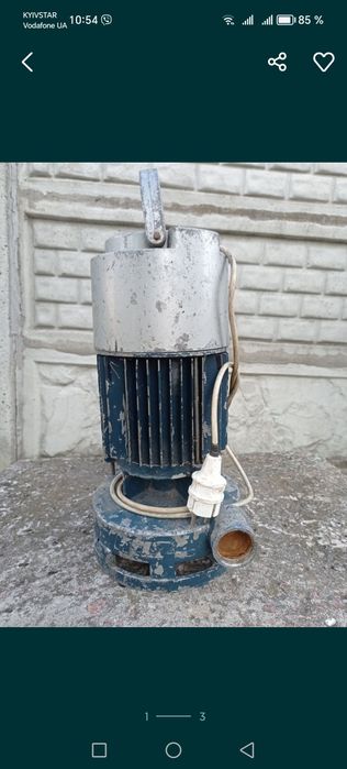 Електронасос для води, центробіжний БЦ-1,1-18-У1.