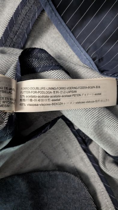 Massimo Dutti elegancka szara marynarka żakiet damski M
