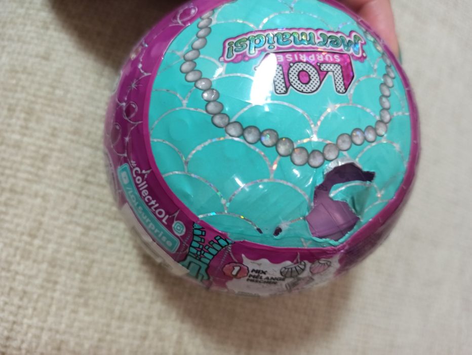 Повтор Лол русалочка большая, lol mermaids повторка, не раскрыта