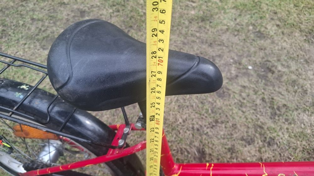 Rower dziecięcy koła 20" czerwony Wefa.