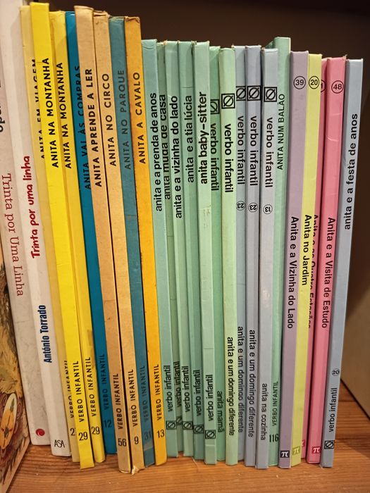 Vários Livros Anita Antigos Verbo Infantil