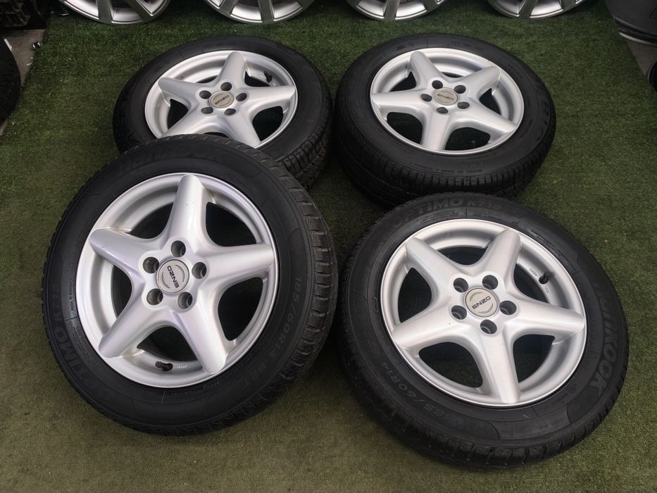 14 koła 5x100 et32 opony 185/60/14 VW Polo Fox Seat Ibiza Skoda Fabia