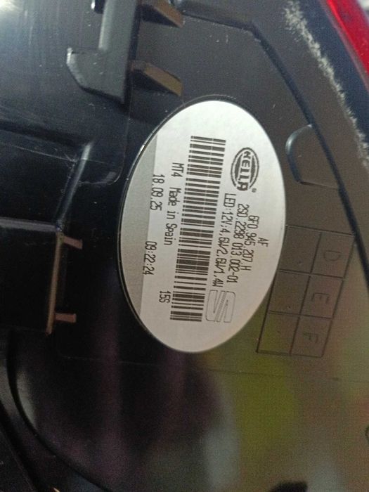 Farolim esquerdo SEAT Ibiza V (KJ1), de 2017 a 2026 l 138625