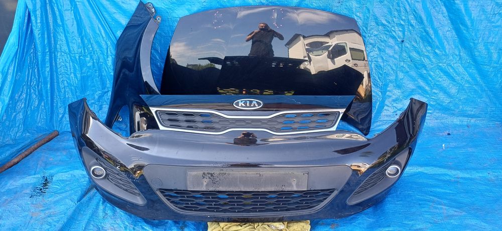 Zderzak maska lampa błotnik pas chlodnice kia rio lll