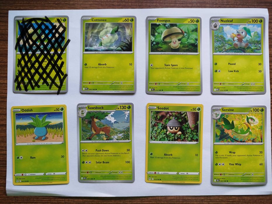 Cartas Pokémon TCG P 1.2
