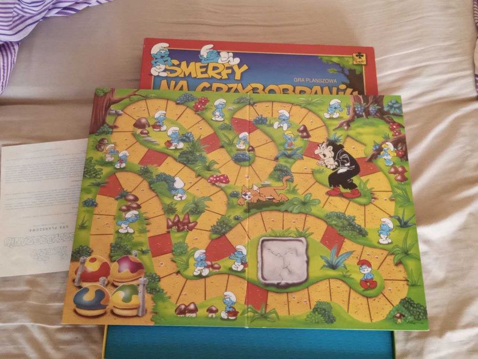 Gra planszowa Smerfy na grzybobraniu