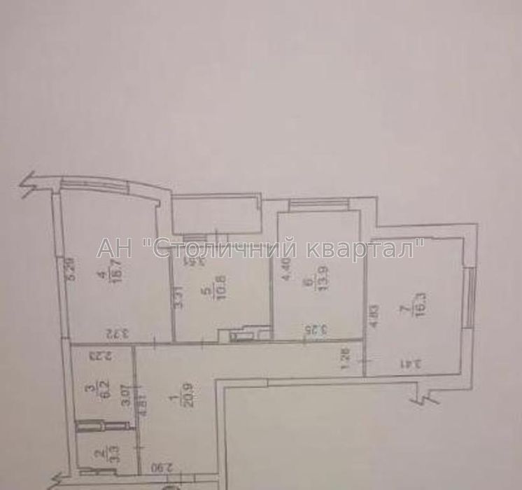 Голосеевский Моторный переулок 9а трекомнатная