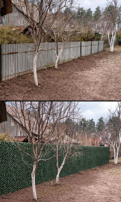 Забор Сітка, Паркан зелений, Огорожа.