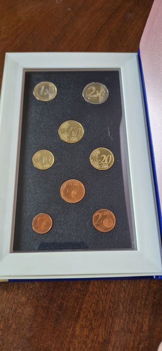 Conjunto de Moedas de Euro 2002. Monnaie de Paris