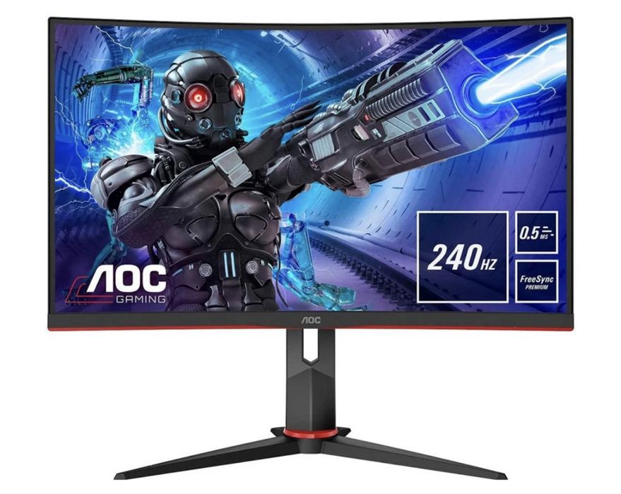 Monitor Curvo AOC Gaming C27G2ZE VA 27" FHD 16:9 240Hz FreeSync - C27G2ZE/BK